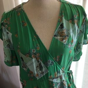 Anthropologie Meadow Rue birds stamps postcards 12